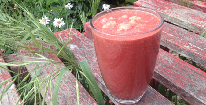 Lisa Fabry Nutrition & Yoga Therapy vegetable smoothie